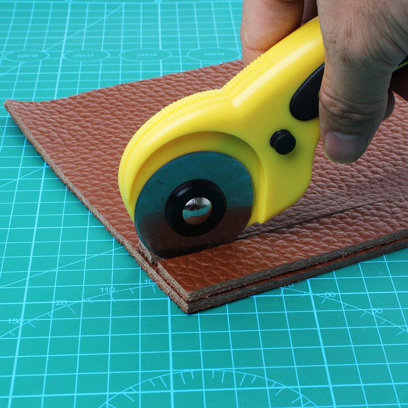 AUTOTOOLHOME 45mm Rotary Cutter Set with 9 Pack Replacement Rotary