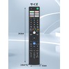 TV Remote Control RMF-TX400J for Sony Bravia Remote Control KJ-43X8500F