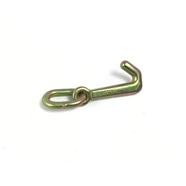 AutoHauler Supply Forged R T J Hooks 4700-5400 lbs Working Load Limit for Car Hauling (Mini J Hook, One (1))