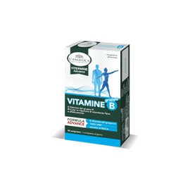 L'Angelica Vitermine Advance, Vitamine Gruppo B, B12, Integratore Alimentare con Estratto di MACA, Senza Glutine, Lattosio, Vegano, 1 Confezione da 30 Compresse