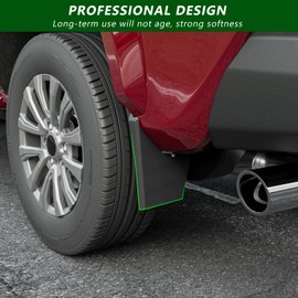 xipoqix Mud Flaps Compatible with 2024 2025 Toyota Tacoma Splash Guards 4PCS Front & Rear Mudguard Replacement for 2024 2025 Toyota Tacoma Accessories