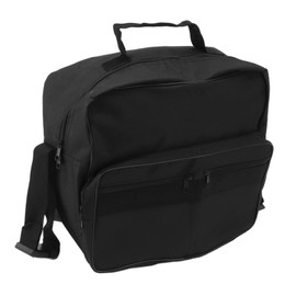 KENANLAN Wheelchair Bag Back Hanging Portable Large Capacity Waterproof Accessible Travel Bag Messenger Black