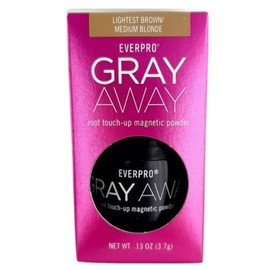 EVERPRO Gray Away Root Touchup Powder Lightest Brown/Medium Blonde, 0.13 Oz