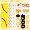 FuWeave 24 Pcs Softball Water Bottle Softball Cooling Towel Set
