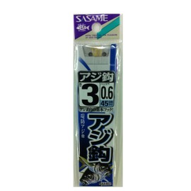 (, Needle (Sasame) AA402 Trevally Knook Hooks Gold Thread with 5 Hook