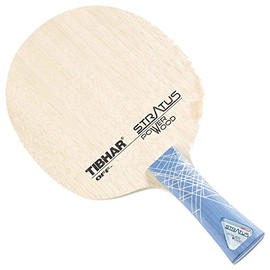 Tibhar Stratus Power Wood Table Tennis Bat, anatomisch
