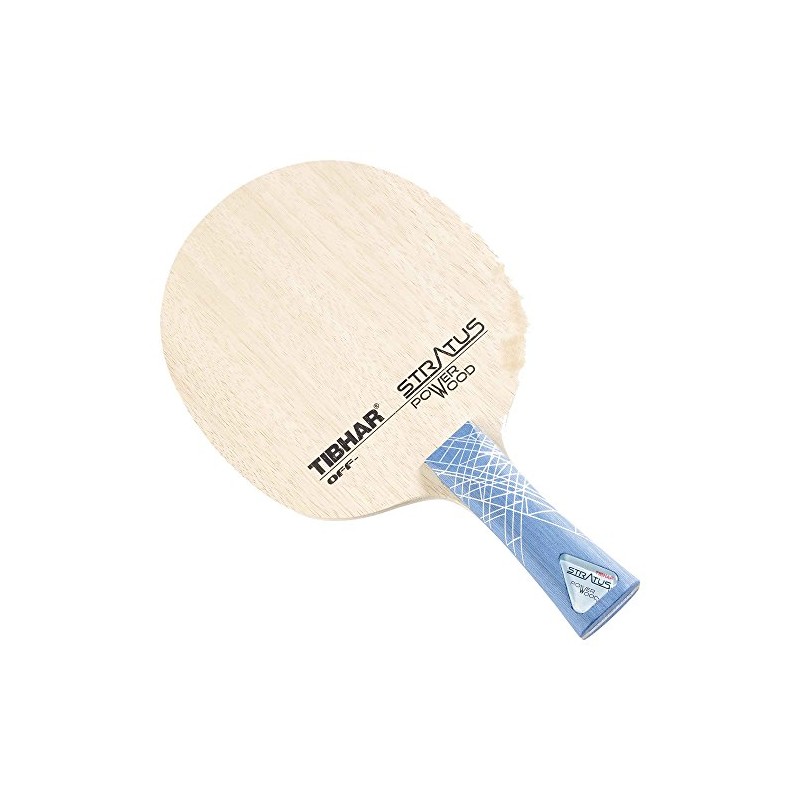Tibhar Stratus Power Wood Table Tennis Bat, anatomisch