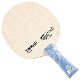 Tibhar Stratus Power Wood Table Tennis Bat, anatomisch