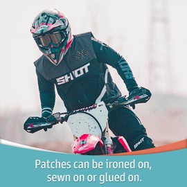 Laughing Lizards Checkered Racing Flag Patches (2-Pack) Classic Black & White Auto Racing Finish Line Flag Iron On Patches