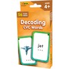 Teacher Created Resources Decoding CVC Words Flash Cards (EP62057), Medium