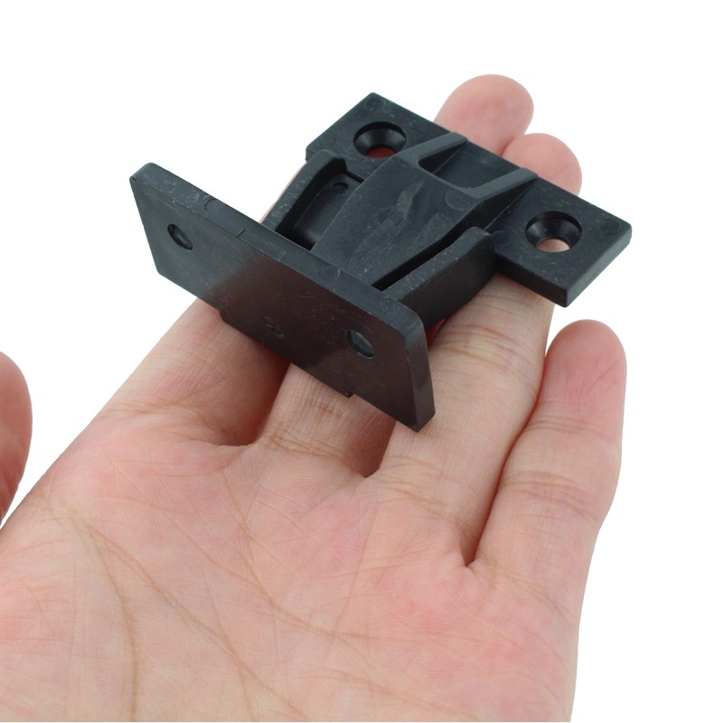 TAODAN 5PCS Black Plastic Fast Installation Push-On Clips Corner Buckle
