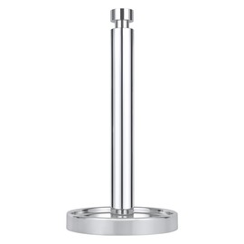 Ivilon Countertop Paper Towel Holder - Steady and Easy Tear - Fits All Paper Towel Rolls - Chrome