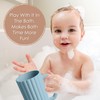 Mintlyfe Baby Bath Rinse Cup, Silicone Body Washing Rinser Cup