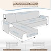 KinCam 100% Waterproof Sectional Couch Covers, Reversible L Shaped Sofa