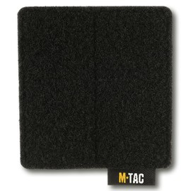 M-Tac Loop - Tablero de parches tácticos de moral, accesorio Molle, 3.1 x 3.2 (negro)