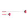 2pcs Telescopic Back Massage Roller Stainless Steel Rolling Back Massager