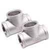 Sydien Tee Pipe Fittings 304 Stainless Steel Tee 1" x