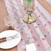 Flowers Table Runner, Table Runner with Daisies, Table Runner Spring