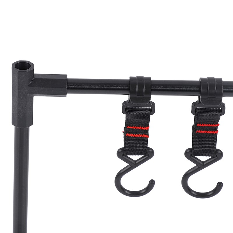 Folding Camping Shelf Desktop Storage Stand Rack Hanging Organizer with