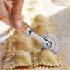 2 PCS Pastry Wheel Cutter， Pasta Cutter Wheel with Long