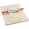 Tiger Crown 1658 Croissant Cutter, White, 14.7 x 2.6 x