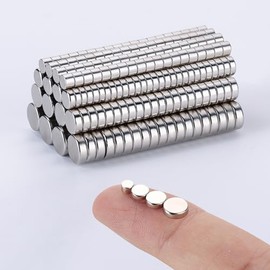 Imanes para manualidades, Caturledas, paquete de 250 piezas, imanes pequeños redondos de neodimio de tierras raras de 5x2mm para nevera, para uso en h