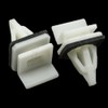 Rexka 10pcs Rocker Panel Moulding Clip for Honda Acura 91513-SM4-000