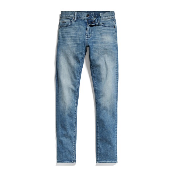 G-STAR RAW Boys' Ss22077 3301 Slim Jeans, Blue (Faded Cascade D24923-01-c606)