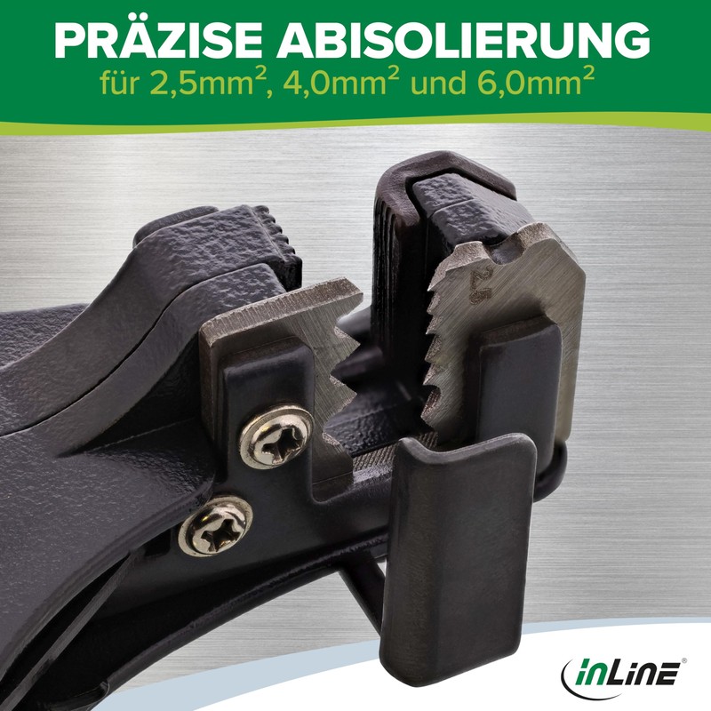 InLine Wire Stripper for Solar Cable, Suitable for 2.5 mm²,