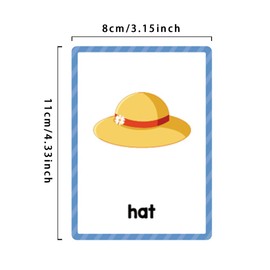 Lachilly Clothes Learning Flashcards, High Frequency Words, Beginning Reading, Kindergarten to 1st Grade, ESL Teaching Materials, Autism Learning Materials, Vocabulary Building, 15 Cards, 28 Words