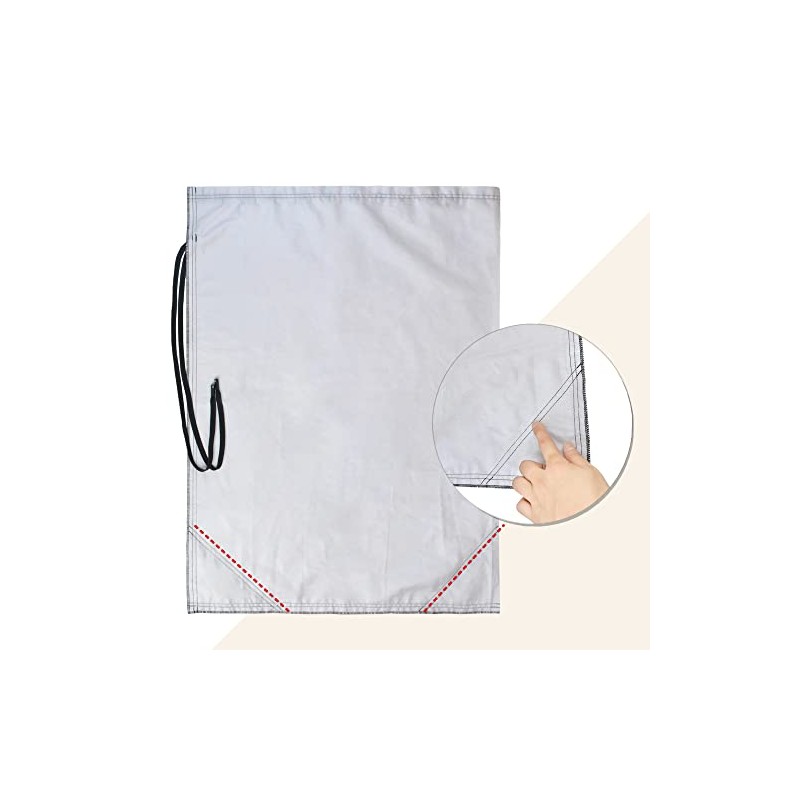2 Pack Cloth Snake Reptile Bag with Bite Free Pouch