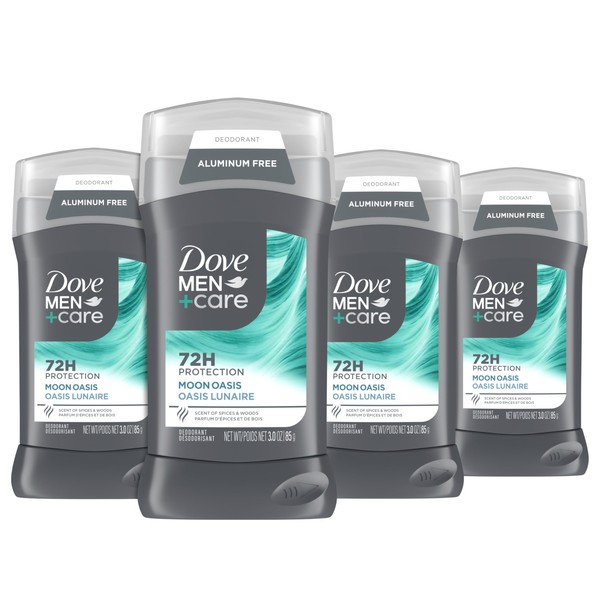 Dove Men+Care Aluminum-Free Deodorant Moon Oasis 4 Count for a