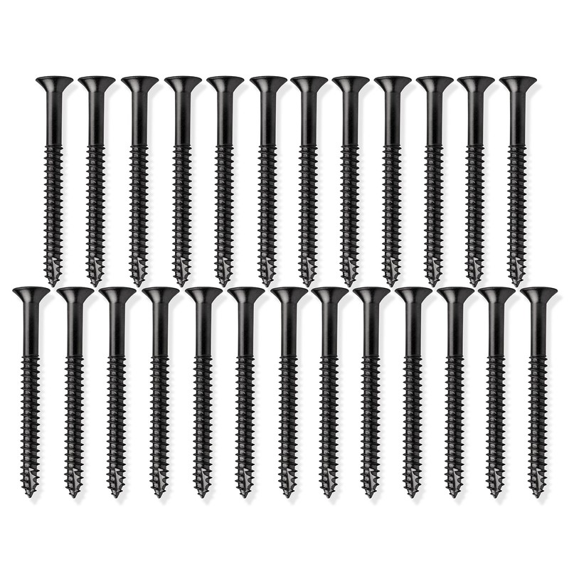 Cauldham Oil Rubbed Bronze Wood Screws #9 x 2-1/4 Inch