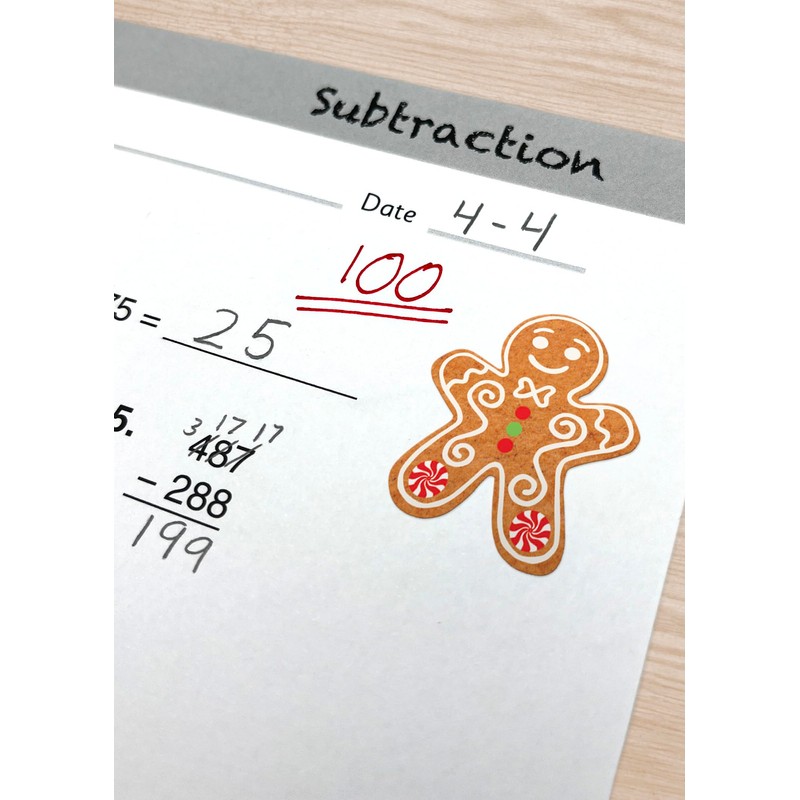Teacher Created Resources Gingerbread Cookies Stickers (TCR6945)
