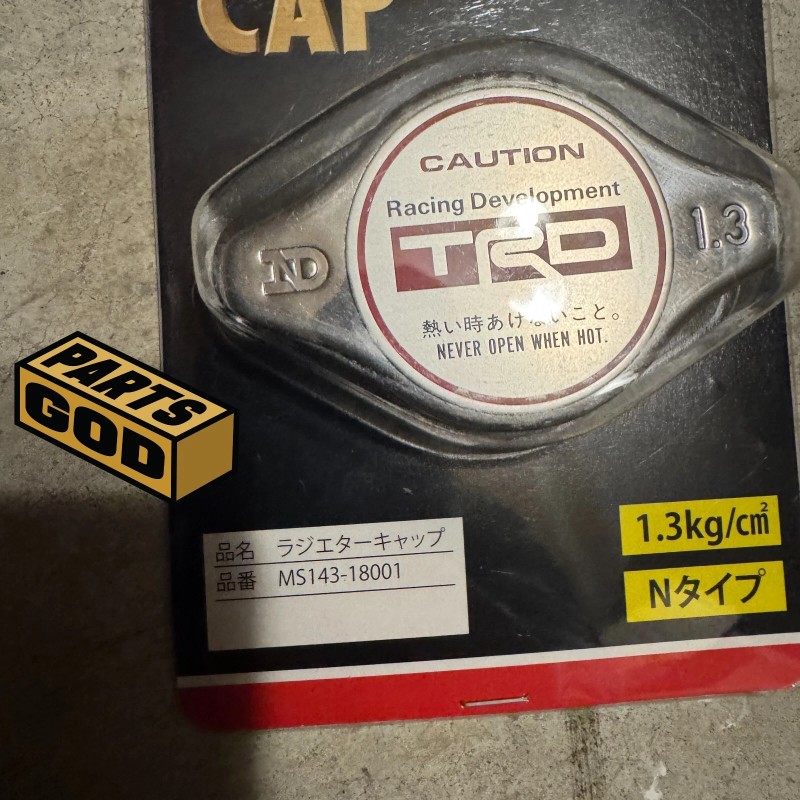 TRD Radiator Cap Compatible with Tundra Sequoia. Supra Tacoma 4Runner