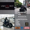 BIKER SHAVE Rastrillo Moderno Doble Filo Acero Inox Biker Shave