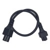 TEWOXIN C5 to C6 IEC Cable Extension 0.3M, 2.5A 250V