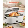 VEVOR Roaster Oven, 26QT Electric Roasting Pan, 150-450℉ Adjustable Temperature