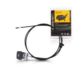 KarParts360 For Saturn Vue 2008 2009 2010 Hood Release Cable | Black | Plastic/Metal | 0.379 Volume (CBF) | With Handle | Replacement For 20840749