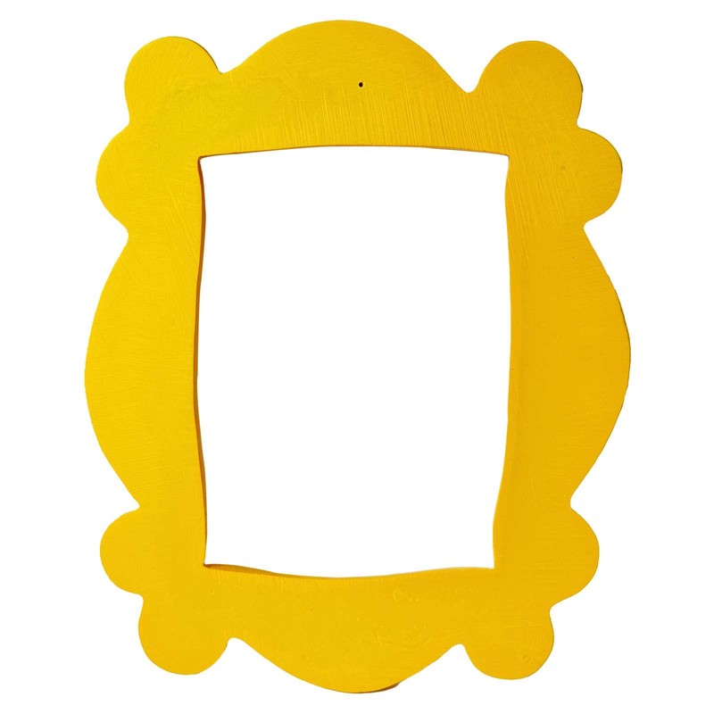 Handmade Friends Peephole Frame - As seen on Monica’s Door