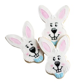 ½ Dz. Easter Bunny Cookies! Easter Birthday, Spring Bridal Shower Party Favors or Baby Gift!