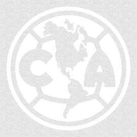 oarcal 651 Club America Liga MX Decal Sticker - White, S
