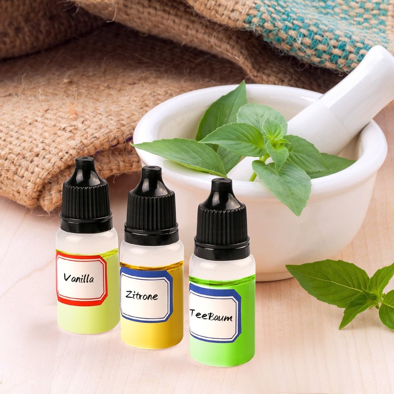 DONQL 26pcs 30ml Dropper Bottle, Empty Squeezable Dropper Bottles, Eye