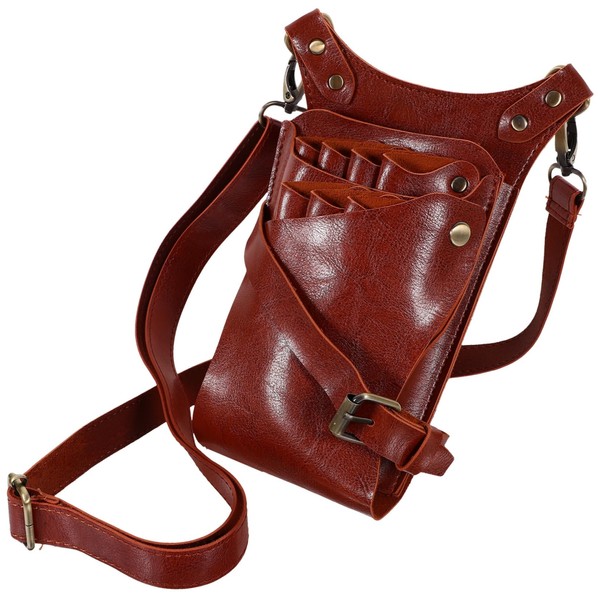 BIUDECO Hairdressing Scissors Kit Barber Comb Pouch Scissors Bag Hairdressing