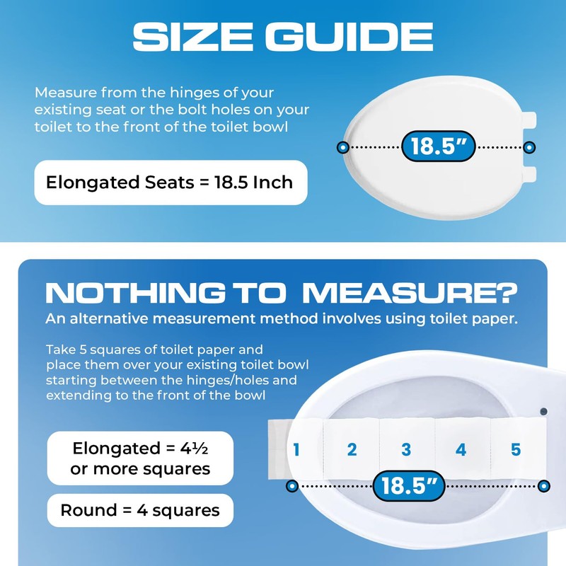 Plexon Soft Cushioned Toilet Seat, Easy To Clean & Change