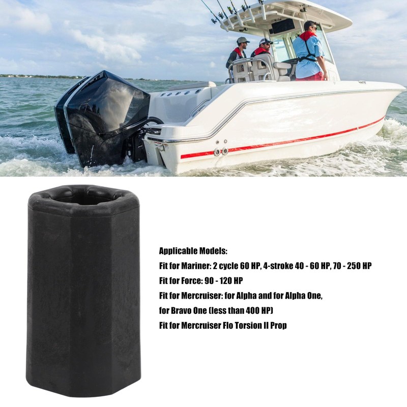 KIMISS Propeller Hub Drive Sleeve 835266A1 835290Q1 Rubber Prop Hub