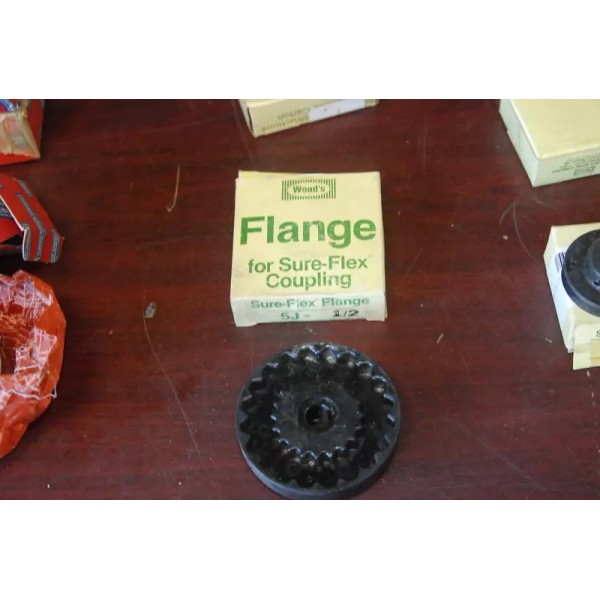 Woods flange for Sure-flex Coulper 5Jx1/2 1/2" bore NEW