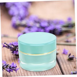 Beavorty Portable Refillable Travel Containers 6 Empty Acrylic Jars for Takeaway Toiletries Beauty Products