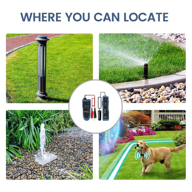 KOLSOL Underground Wire Locator & Cable Tester F02 Pro with