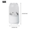 GNCLOUD Makeup Brush Holder With Lid, Makeup Organiser, Makeup Organiser
